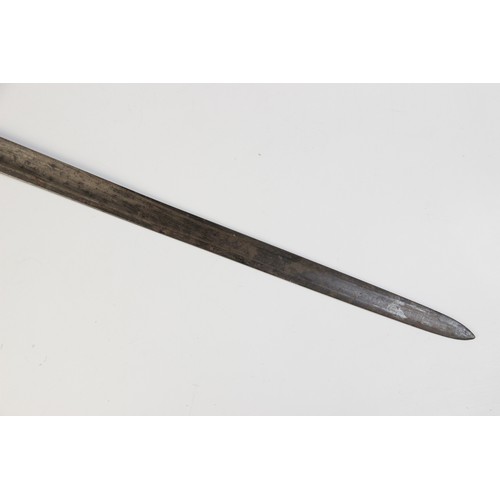 69 - A 1796 pattern infantry sword, the 82.5cm fullered steel blade with etched decoration and bayonet ti... 