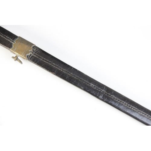 69 - A 1796 pattern infantry sword, the 82.5cm fullered steel blade with etched decoration and bayonet ti... 