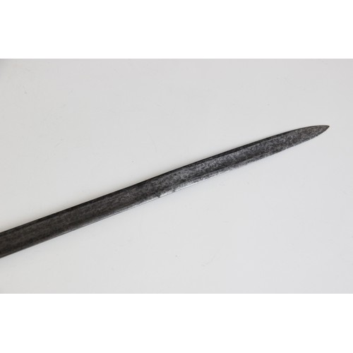 69 - A 1796 pattern infantry sword, the 82.5cm fullered steel blade with etched decoration and bayonet ti... 