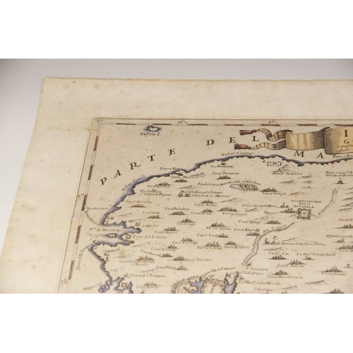 206 - * After ROSSI (GIACOMO GIOVANNI), a hand coloured engraved map titled 'Isola Di Malta, Gozzo Comino ... 