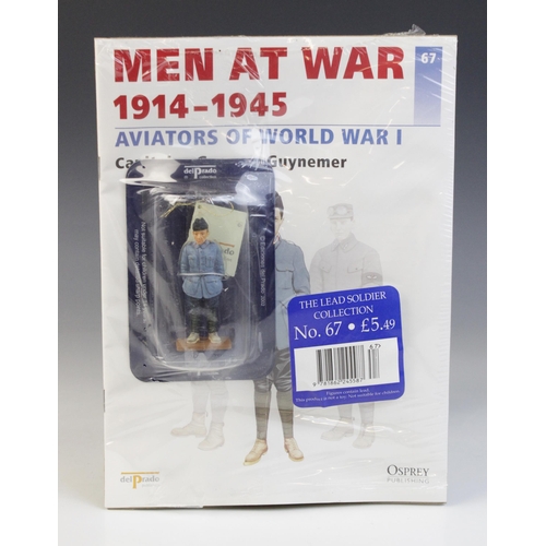 656 - Osprey Publishing 'MEN AT WAR SERIES' series, issues 1 to 100, most in original cellophane, each wit... 