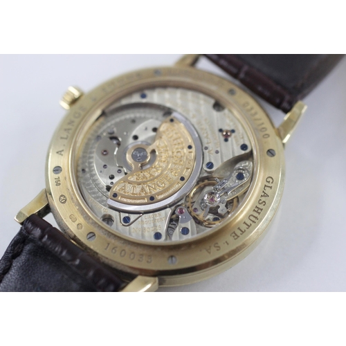 74 - A. Lange & Söhne: An important and fine Grosse Langematik Gangreserve ref. 304.048 limited edition 1... 