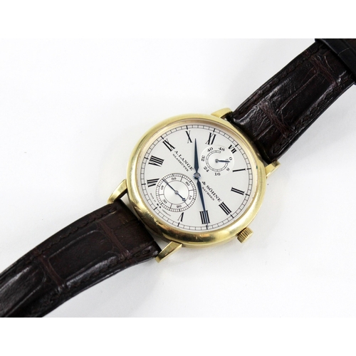 74 - A. Lange & Söhne: An important and fine Grosse Langematik Gangreserve ref. 304.048 limited edition 1... 