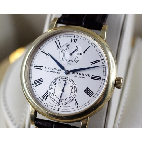 74 - A. Lange & Söhne: An important and fine Grosse Langematik Gangreserve ref. 304.048 limited edition 1... 