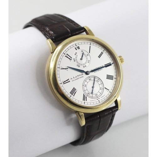 74 - A. Lange & Söhne: An important and fine Grosse Langematik Gangreserve ref. 304.048 limited edition 1... 