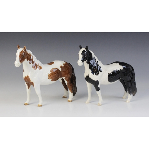 559 - A Beswick Pinto Pony, model No. 1373, first version in skewbald gloss, issued 1955, 16.5 cm high, wi... 