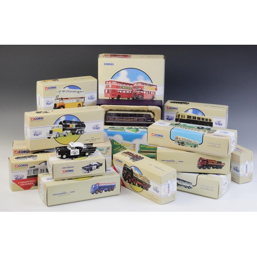 657 - A selection of Corgi Classics die-cast model vehicles, comprising: a 97897 Scammell Billy Smart's Ci... 