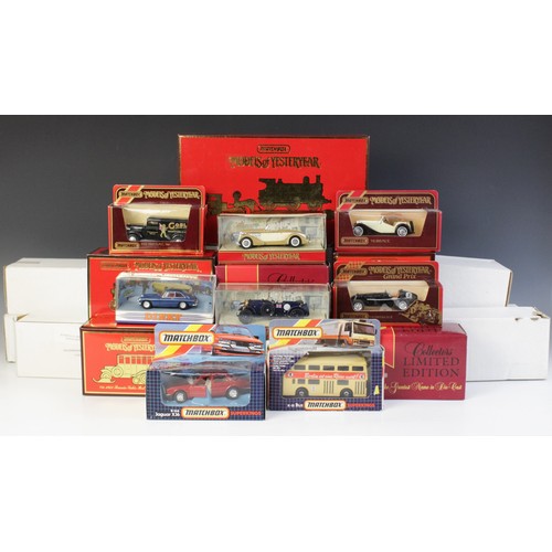 666 - Four boxed Matchbox Superfast die-cast model vehicles, comprising a number 5 Lotus Europa, a number ... 