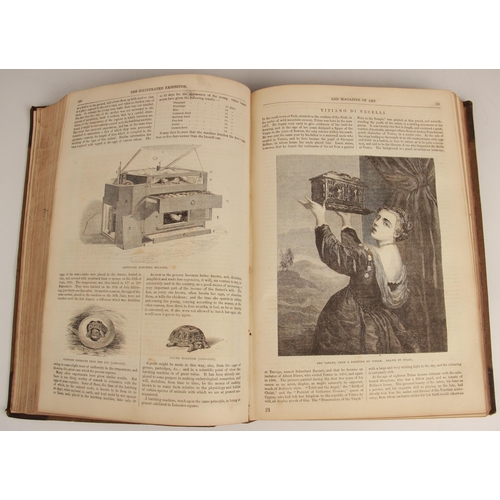 197 - THE ILLUSTRATED EXHIBITOR AND MAGAZINE OF ART: COLLECTED FROM THE VARIOUS DEPARTMENTS OF PAINTING, S... 