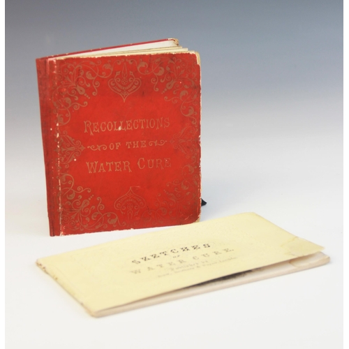 198 - Onwhyn (T), RECOLLECTIONS OF THE WATER CURE, red card boards, gilt title and decoration to cover, te... 