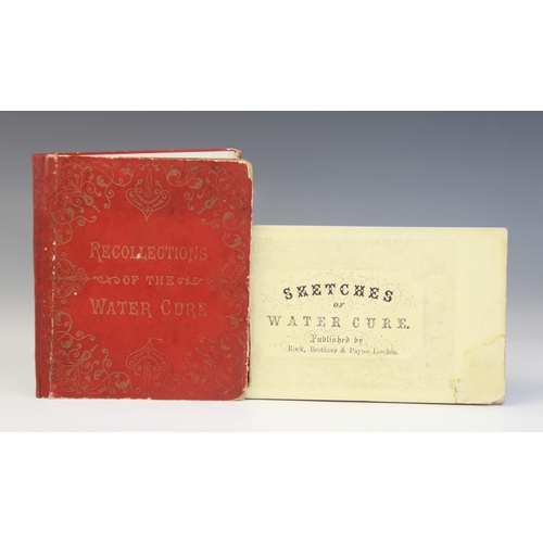 198 - Onwhyn (T), RECOLLECTIONS OF THE WATER CURE, red card boards, gilt title and decoration to cover, te... 