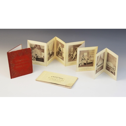 198 - Onwhyn (T), RECOLLECTIONS OF THE WATER CURE, red card boards, gilt title and decoration to cover, te... 