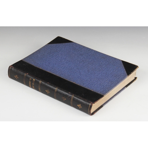 212 - Andersen (H.C.), THE FAIRY TALES OF HANS CHRISTIAN ANDERSEN, 3/4 leather, blue cloth boards, monochr... 