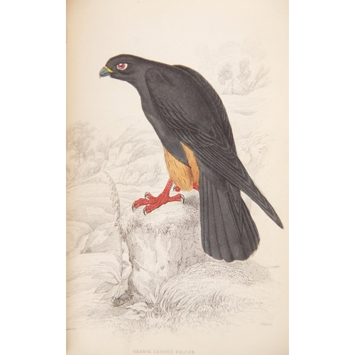 224 - Jardine (Sir William), THE NATURALIST'S LIBRARY - ORNITHOLOGY. BIRDS OF GREAT BRITAIN AND IRELAND, 4... 