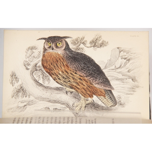 224 - Jardine (Sir William), THE NATURALIST'S LIBRARY - ORNITHOLOGY. BIRDS OF GREAT BRITAIN AND IRELAND, 4... 