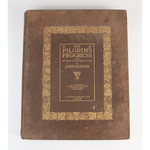 228 - Bunyan (J), THE PILGRIM'S PROGRESS, limited edition, brown cloth boards with embossed title and deco... 