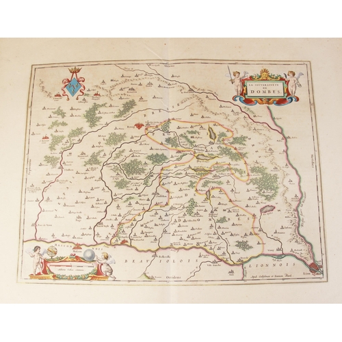 234 - After Willem Janszoon Blaeu (Dutch, 1571-1638), an engraved and hand coloured map titled 