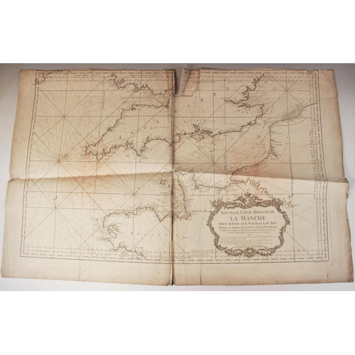 237 - After Jean-Claude Dezauche (French, fl. 1780-1838), an engraved and hand coloured map titled 