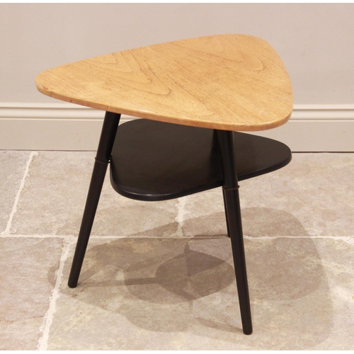 770 - A Scandinavian ‘Telma’ table by Nils Jonsson for Hugo Troeds Bjarnum, mid 20th century, the triangul... 