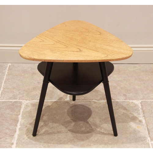 770 - A Scandinavian ‘Telma’ table by Nils Jonsson for Hugo Troeds Bjarnum, mid 20th century, the triangul... 