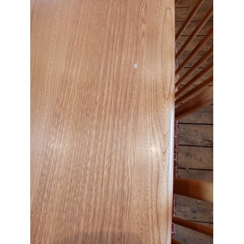 757 - A set of six Ercol light elm 