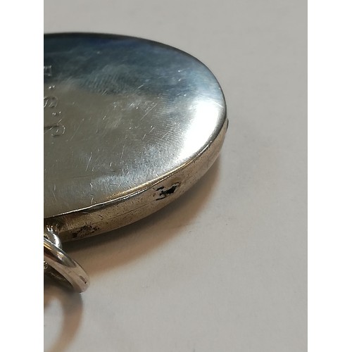 51 - An Edwardian silver box and cover, William Comyns, Birmingham 1909, of circular form with pierced fo... 