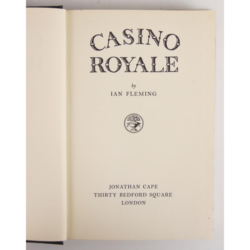 270 - JAMES BOND INTEREST: Three James Bond novels by Fleming (Ian), comprising: CASINO ROYALE, first edit... 