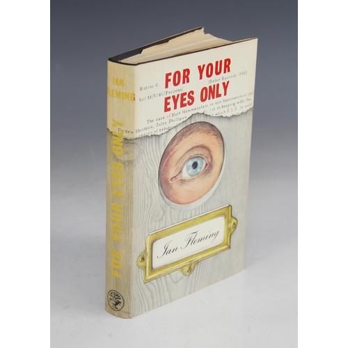 271 - JAMES BOND INTEREST: Fleming (Ian), FOR YOUR EYES ONLY, first edition, first printing, black cloth b... 