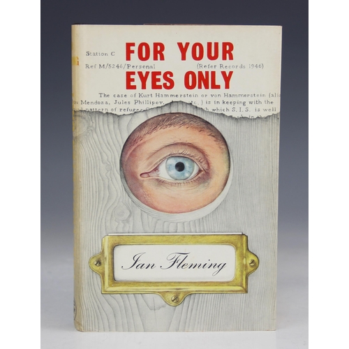 271 - JAMES BOND INTEREST: Fleming (Ian), FOR YOUR EYES ONLY, first edition, first printing, black cloth b... 