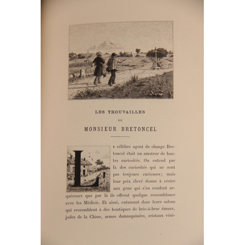 275 - Champfleury (pseudonymous for Jules François Felix Fleury-Husson), CONTES CHOISIS: LES TROUVAILLES D... 