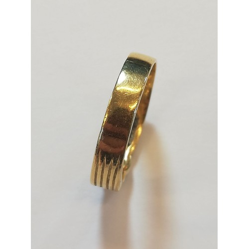 116 - An 18ct gold diamond crossover ring, the designed as two rows of single cut diamonds, channel set in... 