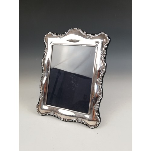 4 - A silver mounted photograph frame, Carr's of Sheffield Ltd, Sheffield 1998, of rectangular form with... 