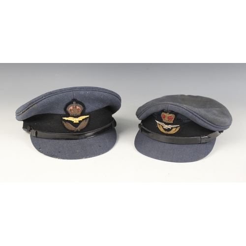 189 - WORLD WAR II INTEREST: A WWII R.A.F. officer's peaked cap by Bates of Jermyn Street, with King's cro... 