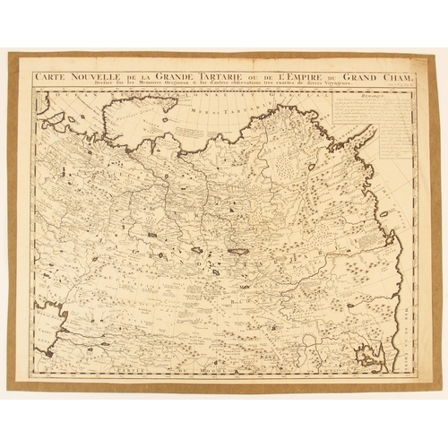 203 - After Henri Abraham Chatelain (1684-1743), CARTE NOUVELLE DE LA GRANDE TARTARIE OU DE L'EMPIRE DU GR... 