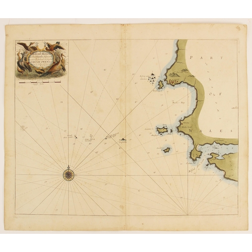 208 - After Captain Greenvile Collins (British, 1643-1694), Hydrographer to their Majesties, MILFORD HAVEN... 