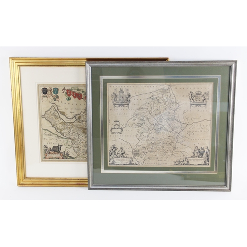 223 - After Joan [Johannes] Blaeu (1596-1673), CESTRIA COMITATUS PALATINUS, an engraved map on laid paper ... 