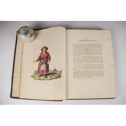 259 - COSTUME OF THE RUSSIAN EMPIRE ILLUSTRATED BY UPWARDS OF SEVENTY RICHLY COLOURED ENGRAVINGS, full red... 