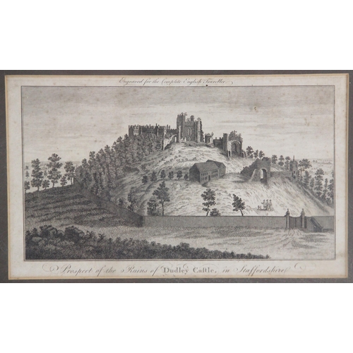 269 - After Michael Burghers (1653-1727), an engraved view of Keel Hall dedicated to William Sneyd, 28cm x... 