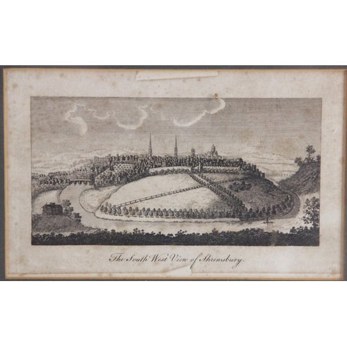 269 - After Michael Burghers (1653-1727), an engraved view of Keel Hall dedicated to William Sneyd, 28cm x... 