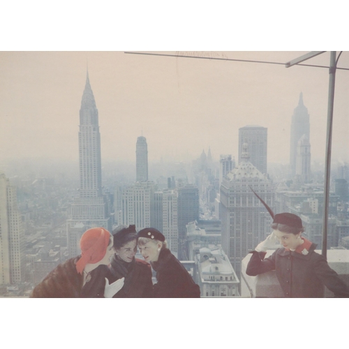 276 - A signed exhibition poster for NORMAN PARKINSON, PHOTOGRAPHS 1934-1983, held at Hamiltons Gallery in... 