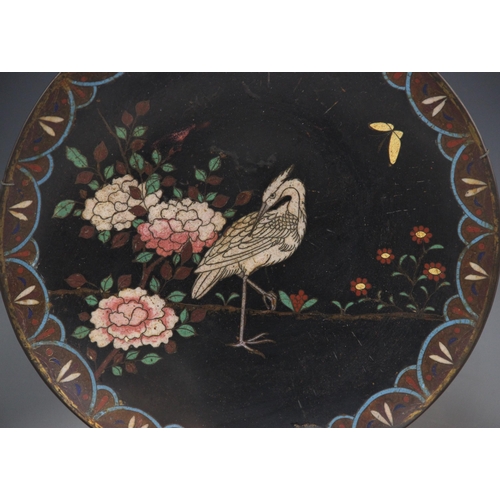 393 - A selection of Chinese and Japanese cloisonné wares, 19th century and later, comprising; a Japanese ... 