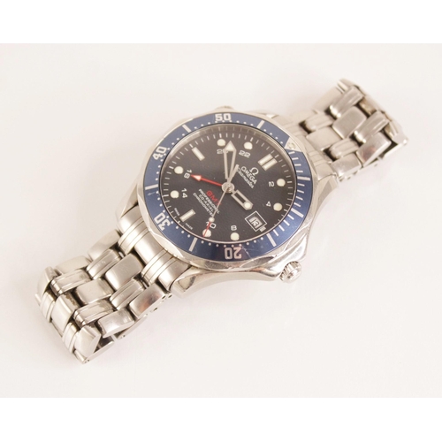 71 - A gentleman's stainless steel Omega Seamaster GMT Professional Co-Axial Chronometer automatic wristw... 