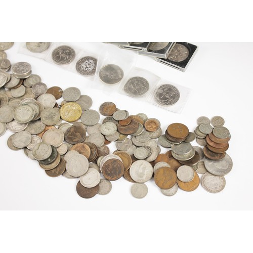 140 - A selection of English and African coinage, silver, half-silver and cupronickel coinage, to include ... 