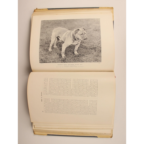 204 - Farman (Edgar), THE BULLDOG. A MONOGRAPH, first edition, 3/4 vellum, blue cloth boards, gilt embosse... 