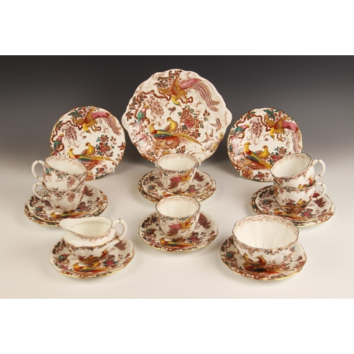 475 - A Royal Crown Derby part tea service in the 