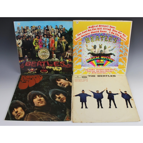 560 - Eight Beatles LP's, comprising: 