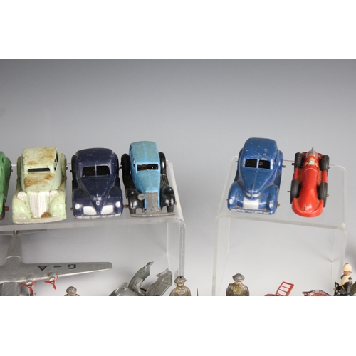 581 - A selection of Dinky Toys die-cast model vehicles, mid 20th century and later, to include a 39D Buic... 