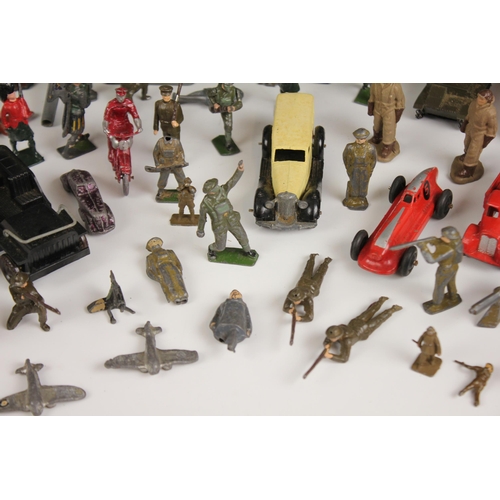 581 - A selection of Dinky Toys die-cast model vehicles, mid 20th century and later, to include a 39D Buic... 