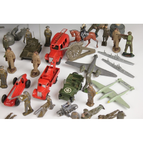 581 - A selection of Dinky Toys die-cast model vehicles, mid 20th century and later, to include a 39D Buic... 