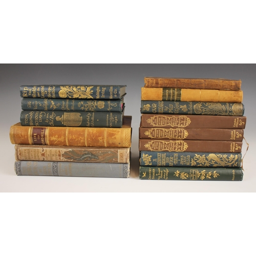 198 - DECORATIVE BINDINGS: Oliver Wendell Holmes, THE POET AT THE BREAKFAST TABLE, THE AUTOCRAT OF THE BRE... 